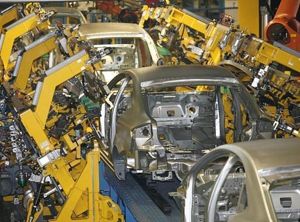 Ford Mondeo-Produktion in Genk.